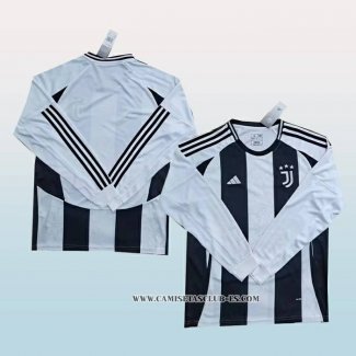 Camiseta Primera Juventus 24-25 Manga Larga