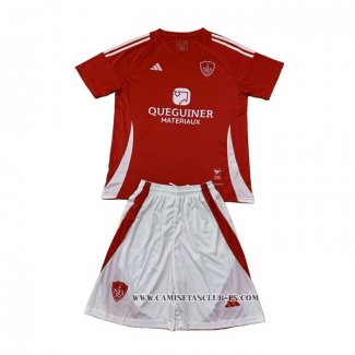 Camiseta Primera Stade Brestois Nino 24-25