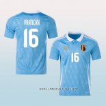 Camiseta Segunda Belgica Jugador Vranckx 2024