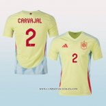 Camiseta Segunda Espana Jugador Carvajal 2024