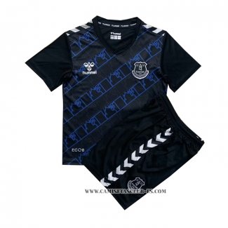 Camiseta Segunda Everton Portero Nino 23-24