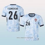 Camiseta Segunda Portugal Jugador F.Conceicao 2024