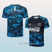 Camiseta de Entrenamiento Napoli 24-25 Azul