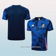 Camiseta de Entrenamiento Real Madrid Dragon 24-25 Azul