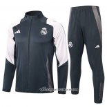 Chandal de Chaqueta del Real Madrid Nino 24-25 Gris