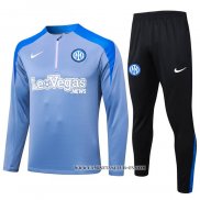 Chandal de Sudadera del Inter Milan 24-25 Azul