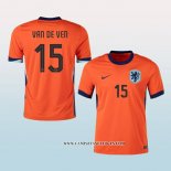 Camiseta Primera Paises Bajos Jugador Van de Ven 24-25