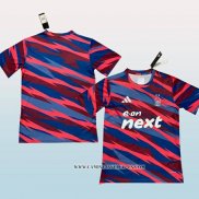 Camiseta Pre Partido del Nottingham Forest 2024 Rojo Azul