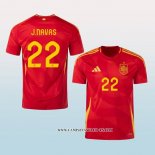 Camiseta Primera Espana Jugador J.Navas 2024