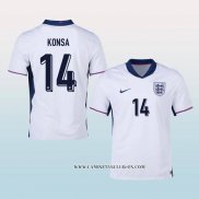 Camiseta Primera Inglaterra Jugador Konsa 2024