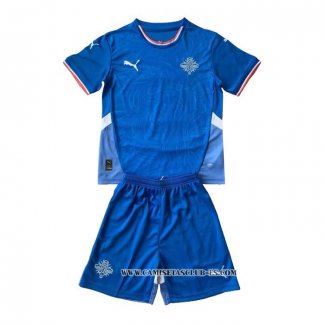 Camiseta Primera Islandia Nino 2024