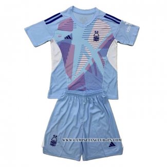 Camiseta Primera Nottingham Forest Portero Nino 24-25