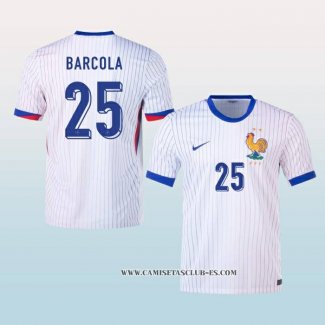 Camiseta Segunda Francia Jugador Barcola 2024