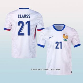 Camiseta Segunda Francia Jugador Clauss 2024