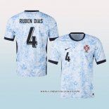Camiseta Segunda Portugal Jugador Ruben Dias 2024