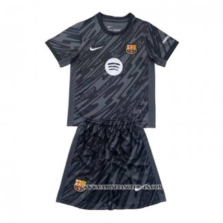 Camiseta Tercera Barcelona Portero Nino 24-25