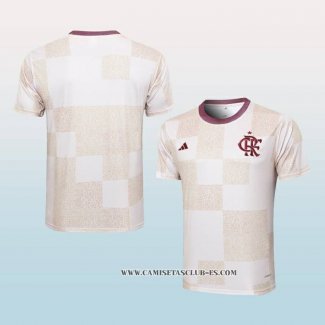 Camiseta de Entrenamiento Flamengo 24-25 Blanco