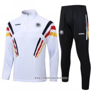 Chandal de Sudadera del Alemania 24-25 Blanco