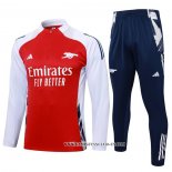 Chandal de Sudadera del Arsenal Nino 24-25 Rojo