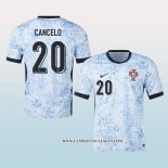 Camiseta Segunda Portugal Jugador Cancelo 2024