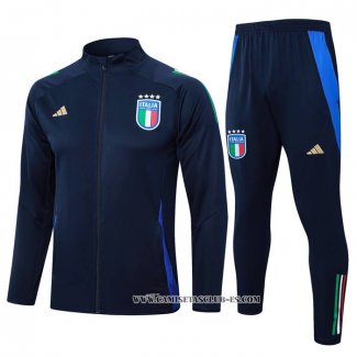 Chandal de Chaqueta del Italia Nino 24-25 Azul