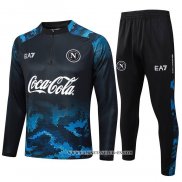 Chandal de Sudadera del Napoli 24-25 Negro